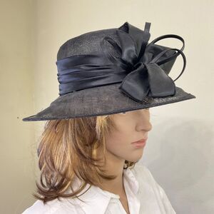 Lisa Battaglia Wide Brim Fedora Olive Green Wool Felt OS camscan | Accessories | Bah Humbug Santa Hat | Poshmark main image 4